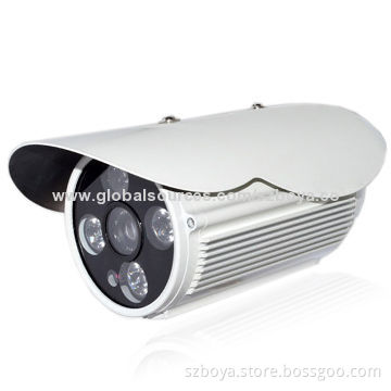 720p 1.0MP IP Water-resistant PoE P2P Bullet Camera with 70m IR Dot-matrix, Bracket